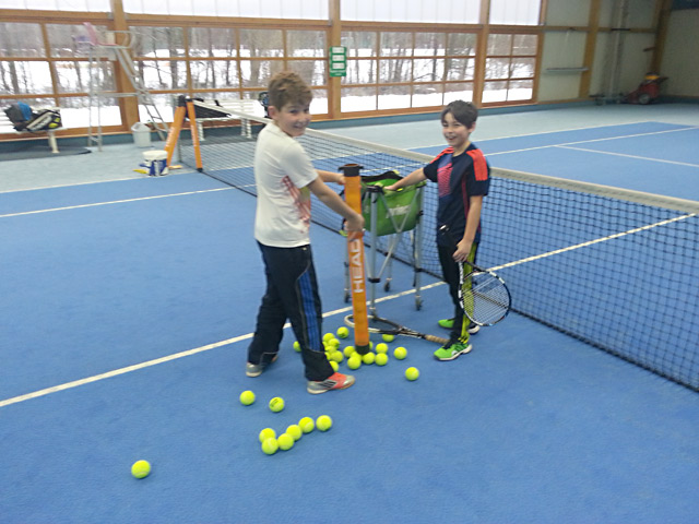 Tennis Kids in Action