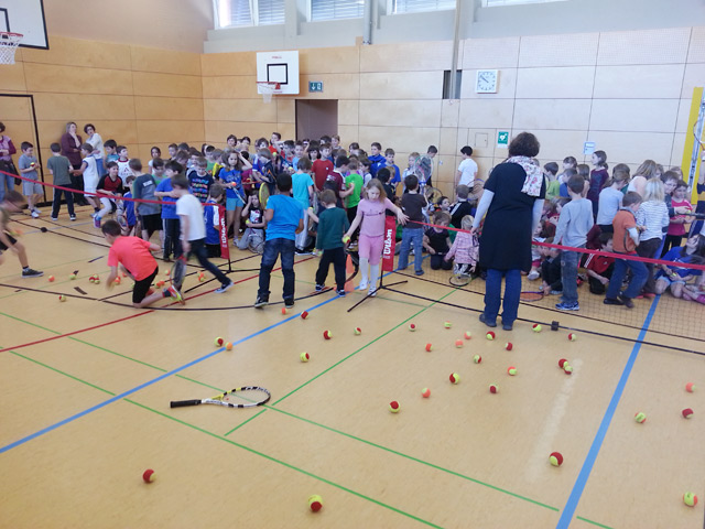 Tennis Kids in Action