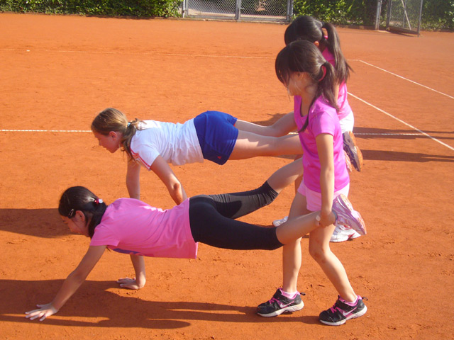 Tennis Kids in Action