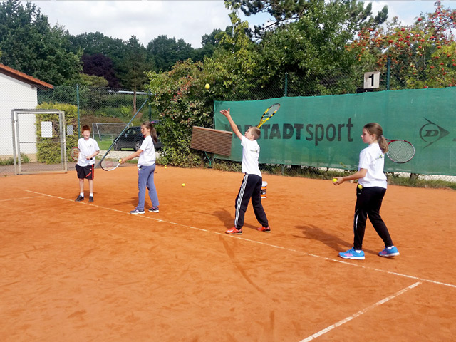 Tennis Kids in Action