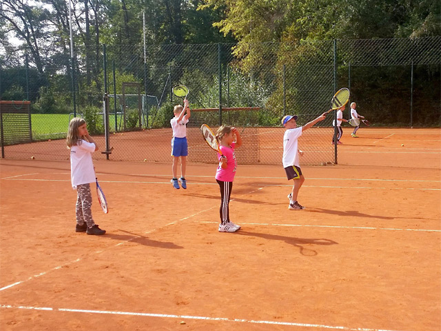 Tennis Kids in Action